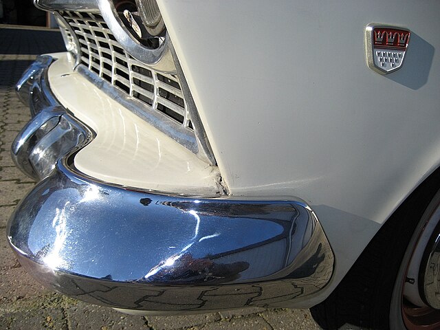 Classic bumper repair and polishing